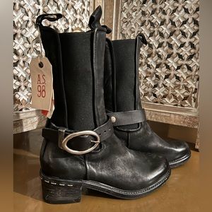 A.S. 98 Nayden mid-calf boot Black